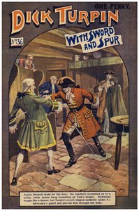 Dick Turpin (färg litho)