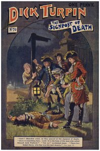 Dick Turpin (färg litho)