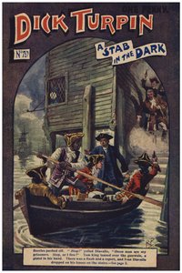 Dick Turpin (färg litho) av Robert Prowse Jnr