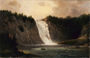 Vattenfall på Mont-Morency