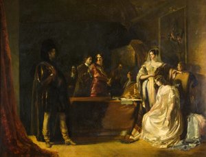 The Bride of Lammermoor, ca 1831 (olja på duk)