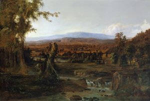 Landskap med herde, 1852.