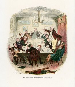 Illustration för Pickwick Papers