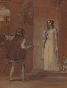Anne Page och Slender av Robert Smirke