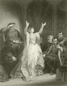 Fördömande av Anne Boleyn av Robert Smirke
