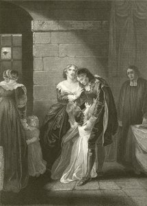 Lord William Russells sista intervju med sin familj av Robert Smirke