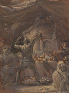 [En från] Illustrationer till Shakespeare av Robert Smirke