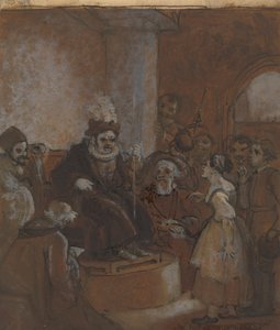 [En från] Illustrationer till Shakespeare av Robert Smirke