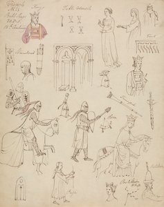 Studier från ett franskt MSS bibelregister av Robert Smirke