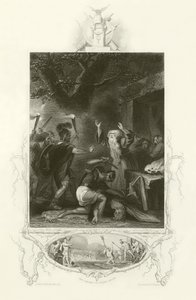 Druidernas massaker av Robert Smirke