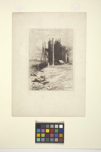 Kolfickor på New Bedford (bläck) av Robert Swain Gifford