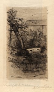 Kanten av kvarnbäckenet av Robert Swain Gifford