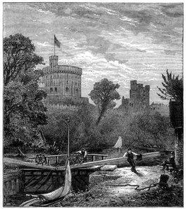 Gamla Windsor Lock, 1880.