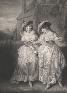 Mrs. Ford och Mrs Page Shakespeare, Merry Wives of Windsor, Akt 2, Scene 1, 1793.