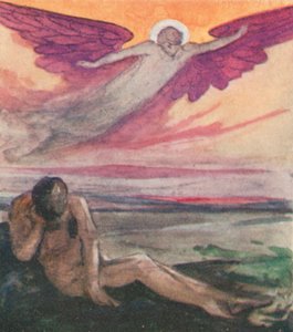 Illustration till The Dream Of Gerontius av kardinal Newman