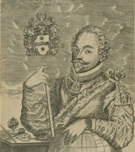 Porträtt av Sir Francis Drake, 1628.