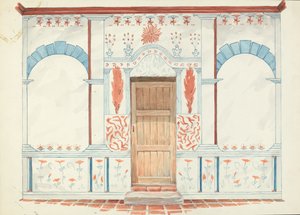 Restaureringsritning av Robert W.R. Taylor
