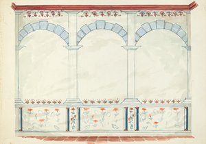 Restaureringsritning av Robert W.R. Taylor