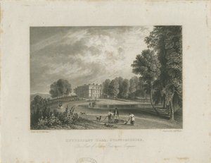 Biddulph - Knypersley Hall [ny]: stålgravyr och [? 1800-talet]