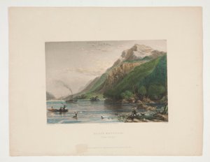 Black Mountain (Lake George), illustration för Nathaniel Parker Willis
