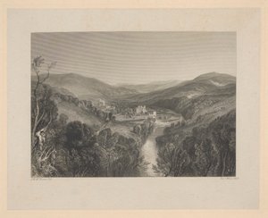 Buckfastleigh Abbey, Devonshire av Robert Wallis
