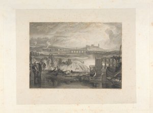 Lancaster från akveduktbron av Robert Wallis