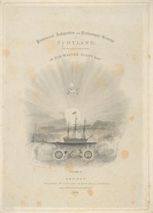 Titelsida: Provincial Antiquities and Picturesque Scenery of Scotland, Volym II