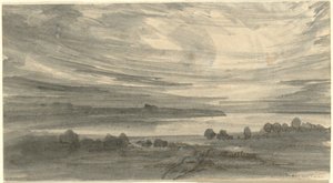 Landskap med sjö av Robert Walter Weir