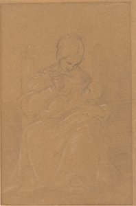 Mamma och barn av Robert Walter Weir