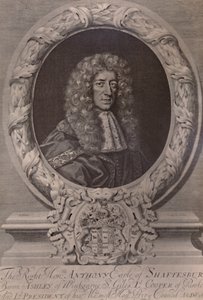 Anthony Ashley Cooper, 1:e earl av Shaftesbury, engelsk statsman, c1680 1894