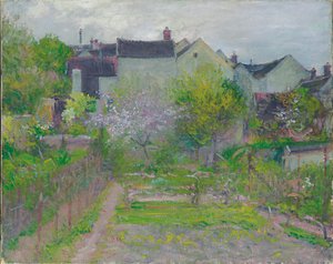 Grez-sur-Loing (olja på duk)