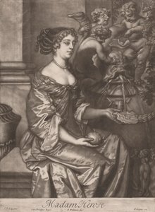 Madam Hewse (Margaret Hughes) av Robert Williams