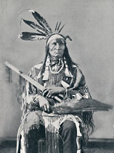 En Sioux-hövding, 1912