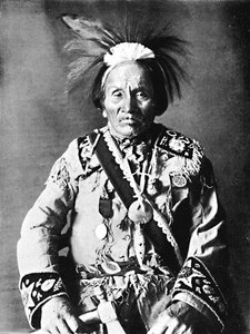 En Iroquois-hövding, 1912
