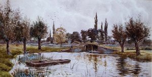 Cardington Lock av Robert Winchester Fraser