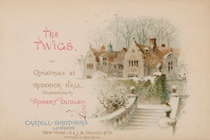 Illustration för The Twigs or Christmas at Ruddock Hall av Robert after Dudley