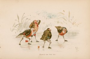 Illustration för The Twigs or Christmas at Ruddock Hall av Robert after Dudley