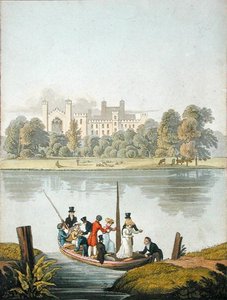 Eton College, och Ferry over Themsen, från 