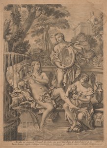 David och Batseba av Robert van Audenaerd, after Carlo Maratta