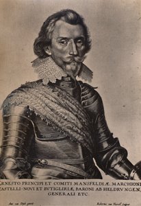 Greve Ernst von Mansfeld, tysk general från trettioåriga kriget, 1600-talet 1894