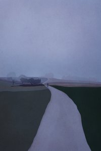 Foggy Road, 2023 (digital) av Roberta Murray