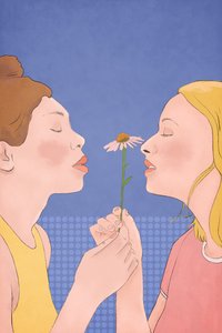 Girl Crush, 2022 (digital) av Roberta Murray