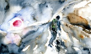 Figur i abstrakt ljus av RodMacIver