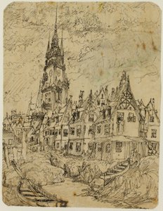 Maritime Village av Rodolphe Bresdin