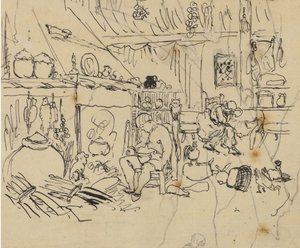 Misär hemma av Rodolphe Bresdin