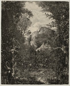 Städerna bortom träsket av Rodolphe Bresdin