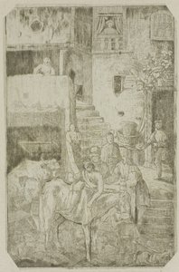 Den barmhärtige samariten av Rodolphe Bresdin
