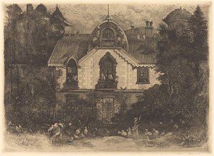 Det hemsökta huset av Rodolphe Bresdin