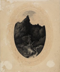 Resenären i bergen av Rodolphe Bresdin