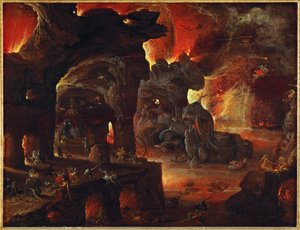 Orfeus i underjorden av Roelandt Jacobsz. Savery